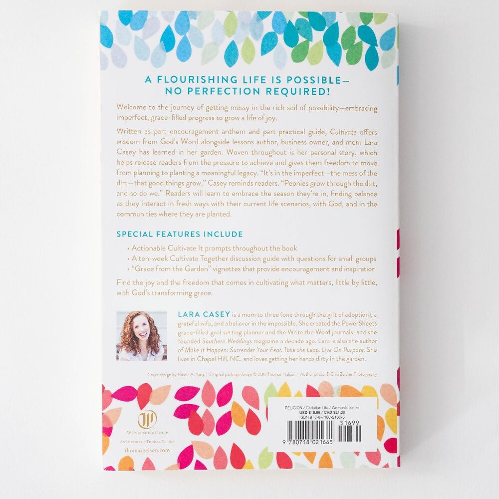 Cultivate Book by Lara Casey
